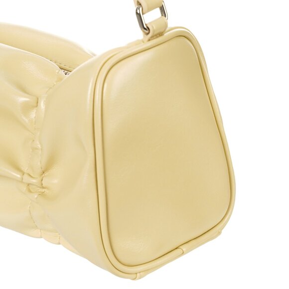 Stand Oil Pleats Bag in Butter Yellow - Picture 6 of 6